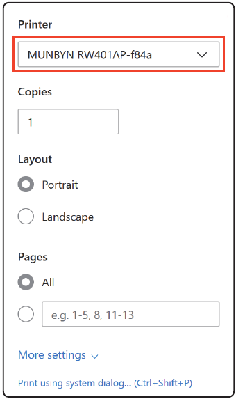 Het apparaat verbinden op een Windows-systeem - Stap 2