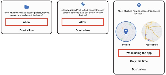 De MUNBYN APP gebruiken om het netwerk voor het apparaat te configureren