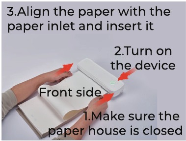 Vouwpapier installeren - Papier laden