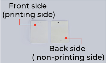 Vouwpapier installeren - Papier eruit halen