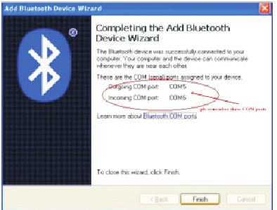 De Bluetooth-configuratie - Stap 6