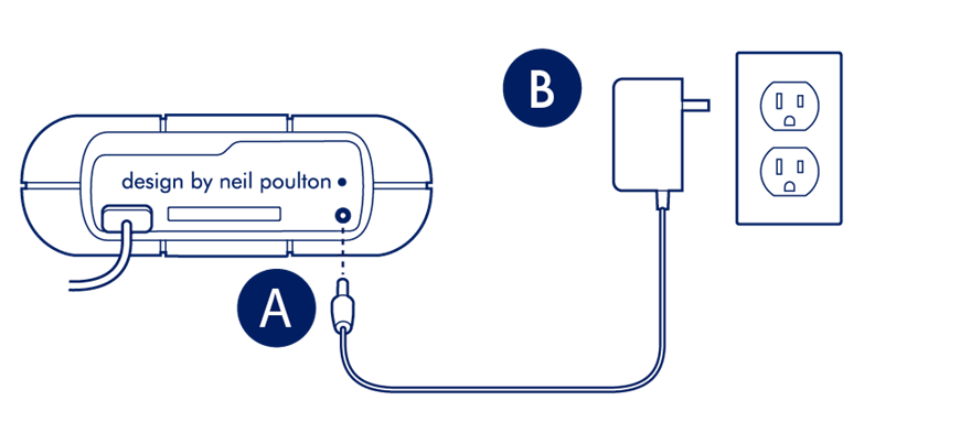 Controleer de stroomtoevoer - Stap 2
