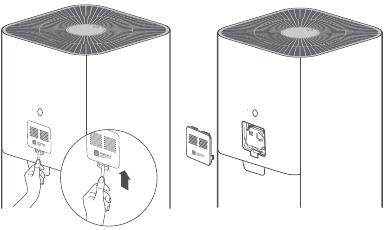 De laserdeeltjessensor reinigen