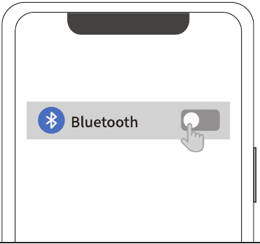 Verbinding maken met de P12-labelprinter in de Print Master-app - Stap 2