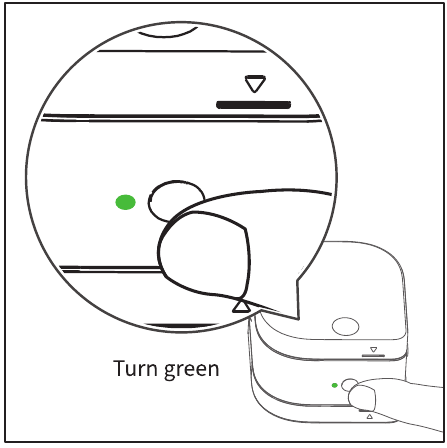 Verbinding maken met de P12-labelprinter in de Print Master-app - Stap 1