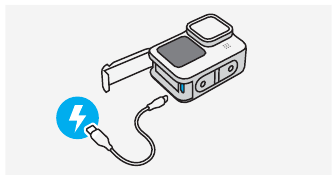 GoPro HERO11 opladen