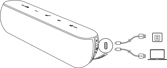 Uw Soundcore Motion+ opladen
