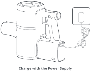 Opladen met de voeding