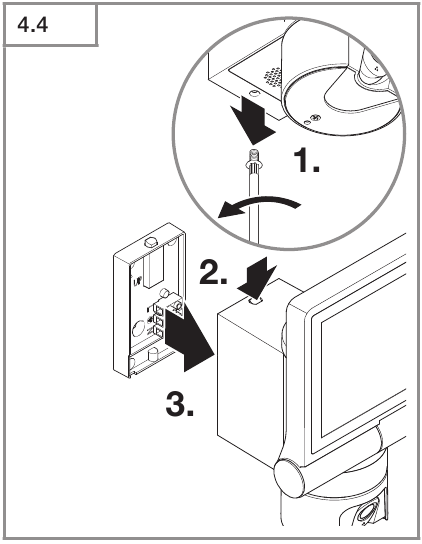 Montageprocedure - Stap 1