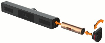 Installatie - AA-batterijen plaatsen