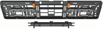 Installing Unit at Top of License Plate - Step 3