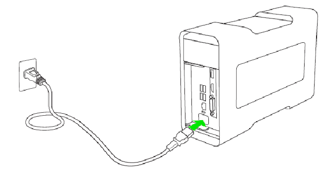  UW RAZER CORE INSTELLEN - Stap 10