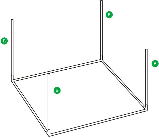 TENT OPZETTEN - STAP 2