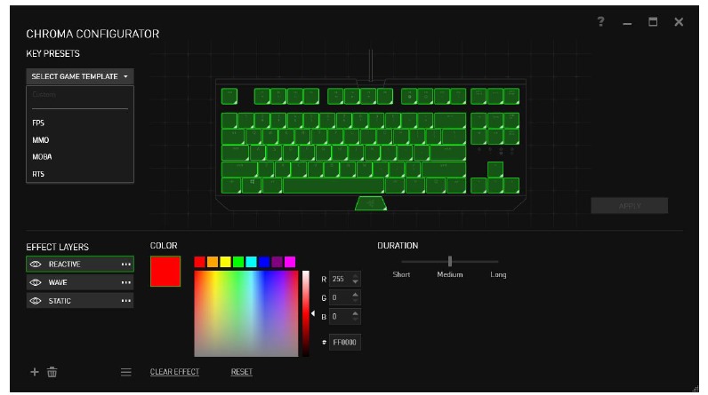 Chroma Configurator