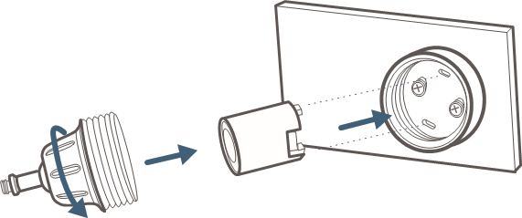 De camera monteren - Stap 3