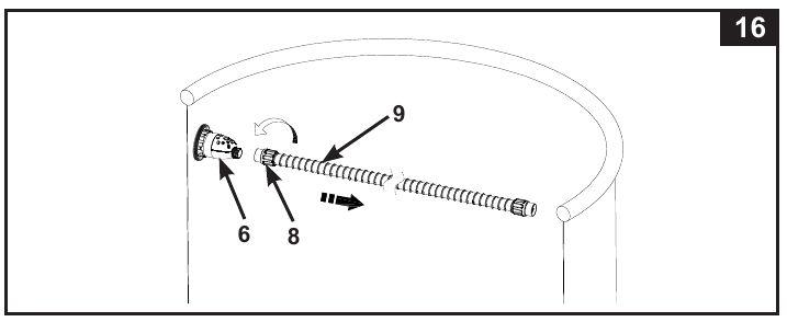 REINIGING VAN HET MICROFILTER - Stap 1