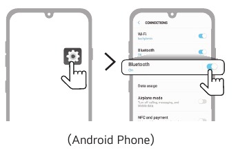 Verbinding maken via Bluetooth - Stap 2