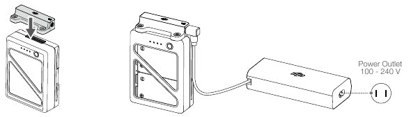De batterij opladen en het batterijniveau controleren
