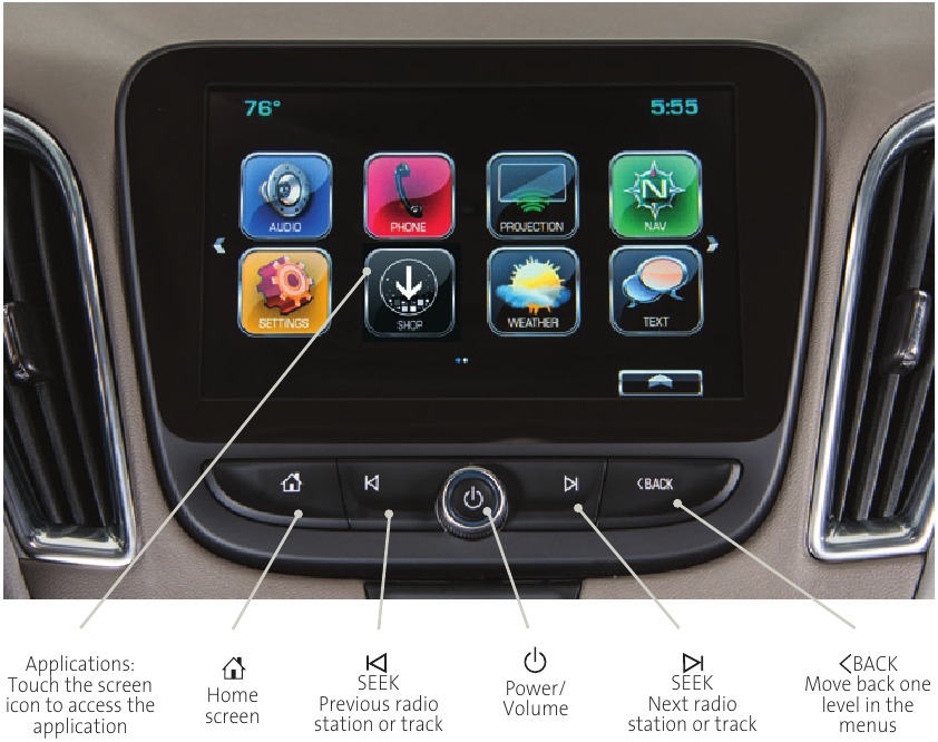 Chevrolet MyLink Infotainment System