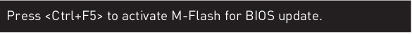 BIOS bijwerken met M-FLASH - Stap 1