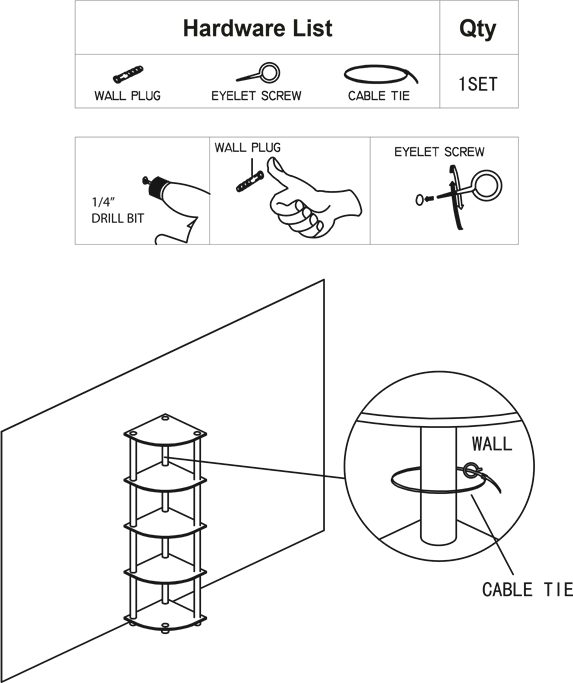 Montage-instructies - Stap 3