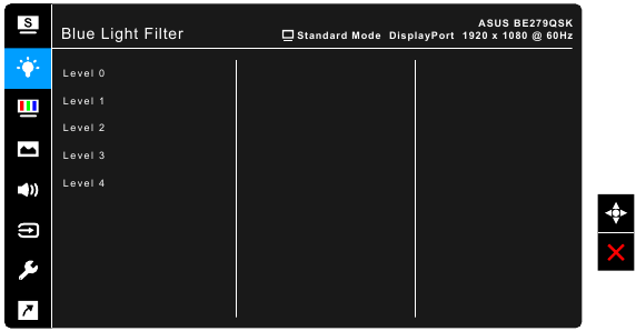OSD-functies - Deel 2 - Blue Light Filter