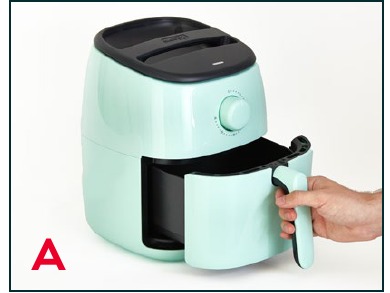 Uw Airfryer gebruiken - Stap 1