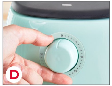 Uw Airfryer gebruiken - Stap 4