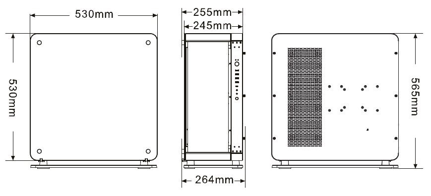 Afmeting chassis