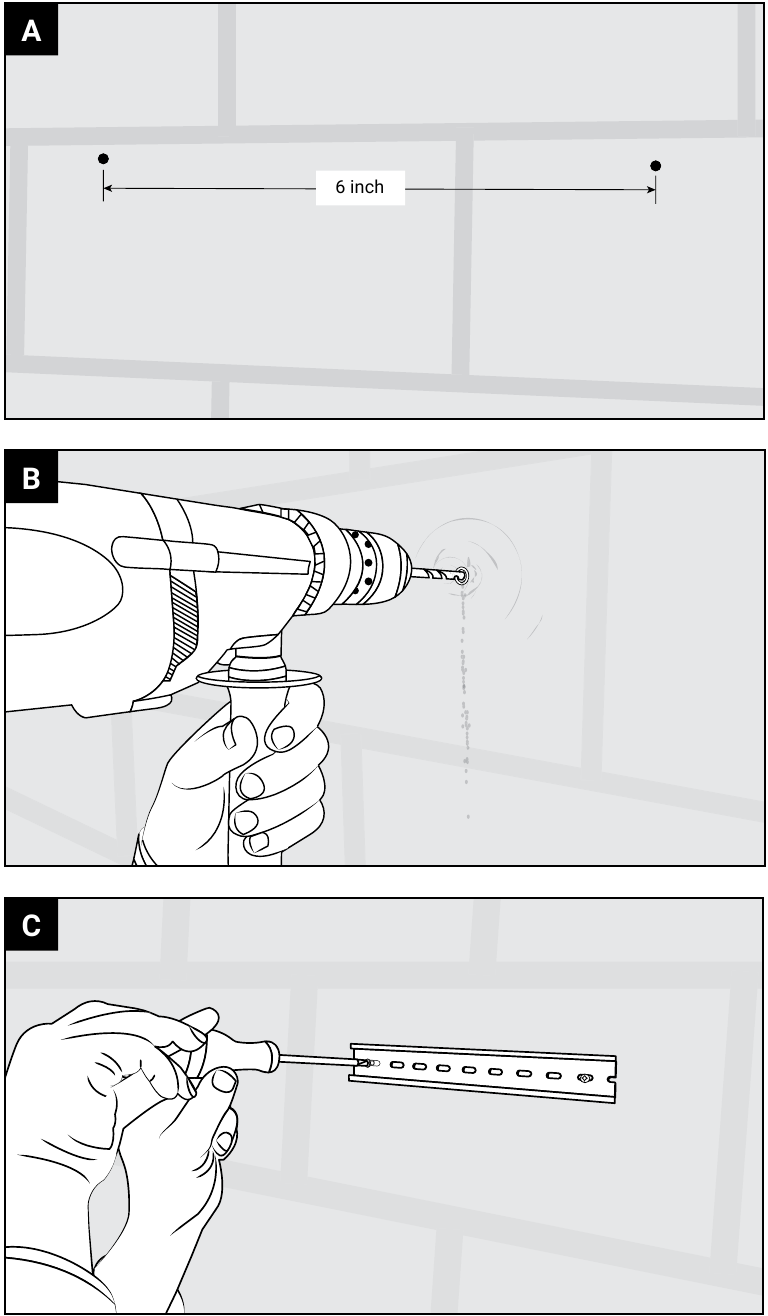 Montageprocedures - Stap 1