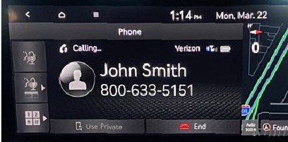 BELLEN DOOR MIDDEL VAN SPRAAK VIA BLUETOOTH - Stap 4