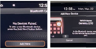 TELEFOON KOPPELEN - Stap 4 - Druk op Nieuwe toevoegen
