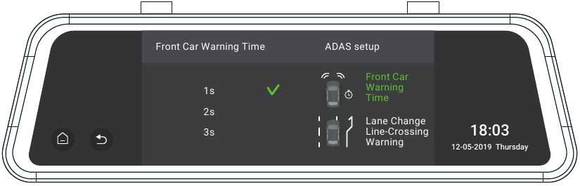 ADAS-kalibratie - Stap 1