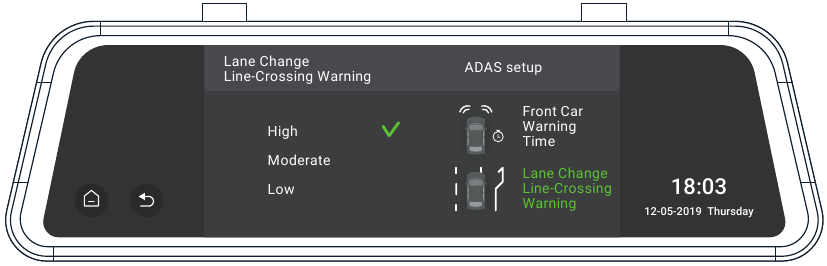 ADAS-kalibratie - Stap 2