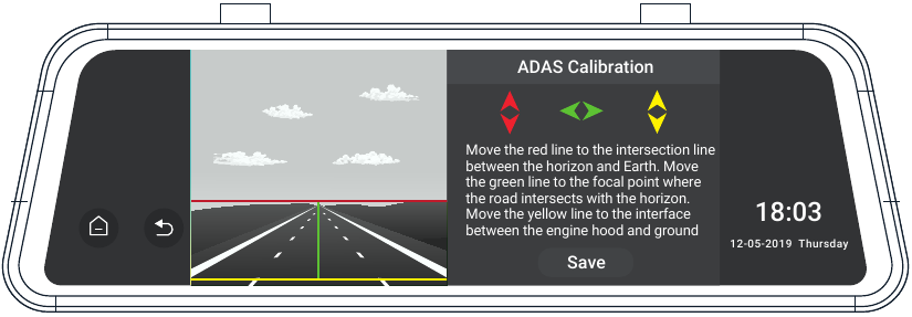 ADAS-kalibratie - Stap 3