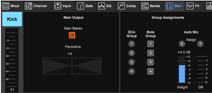 M AIR Edit voor PC - Main Tab