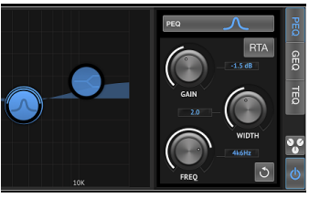 M AIR voor iPad - Hoofd-EQ - Stap 1