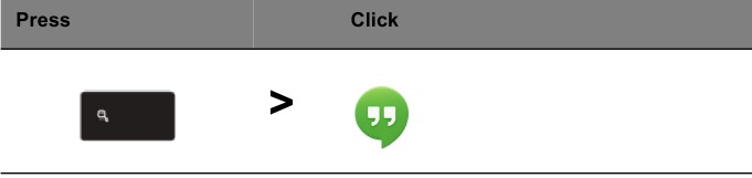 Google+ Hangouts-pictogram