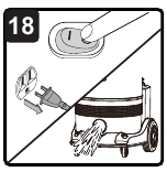 De machine uitzetten