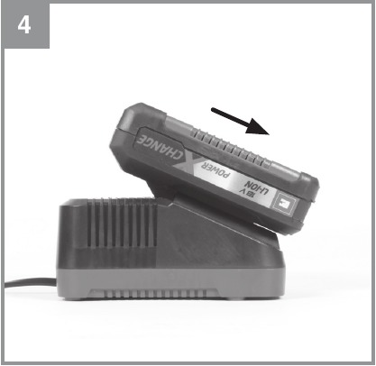 De lithium-ionaccu opladen - Stap 2