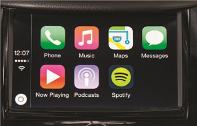 APPLE CARPLAY&trade; EN ANDROID AUTO