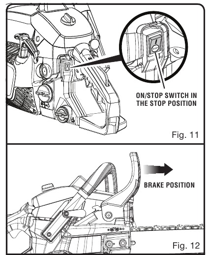 DE MOTOR STOPPEN