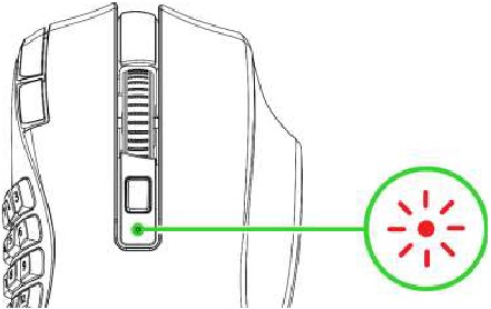 Indicator voor lage batterijspanning