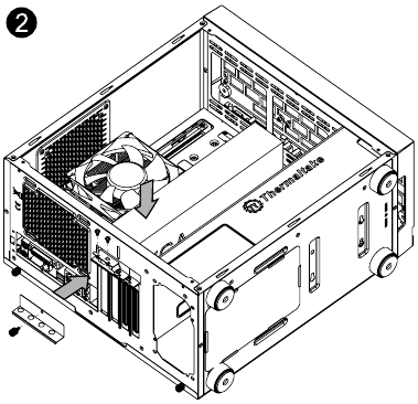 PCI Slot Gebruik - Stap 2 - Installeer de PCI-kaart