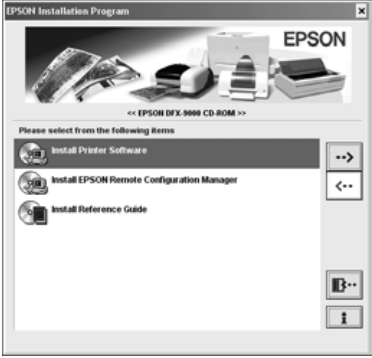 De printersoftware installeren - Stap 1