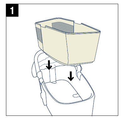 Bekleding reiswieg - Stap 1
