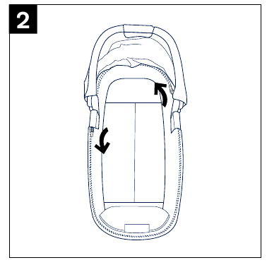 Bekleding reiswieg - Stap 2