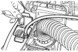 De connector van de accessoire-slangoplossingsbuis plaatsen