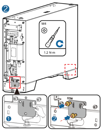 Batterij-uitbreidingsmodules installeren - Stap 2
