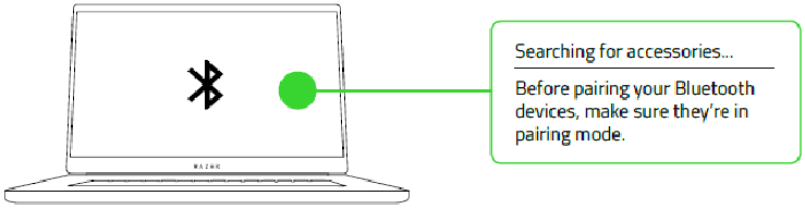 Verbinden via Bluetooth-modus - Stap 3